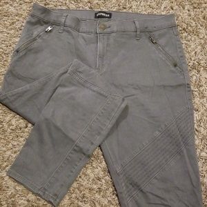 Ridge detailed jeans